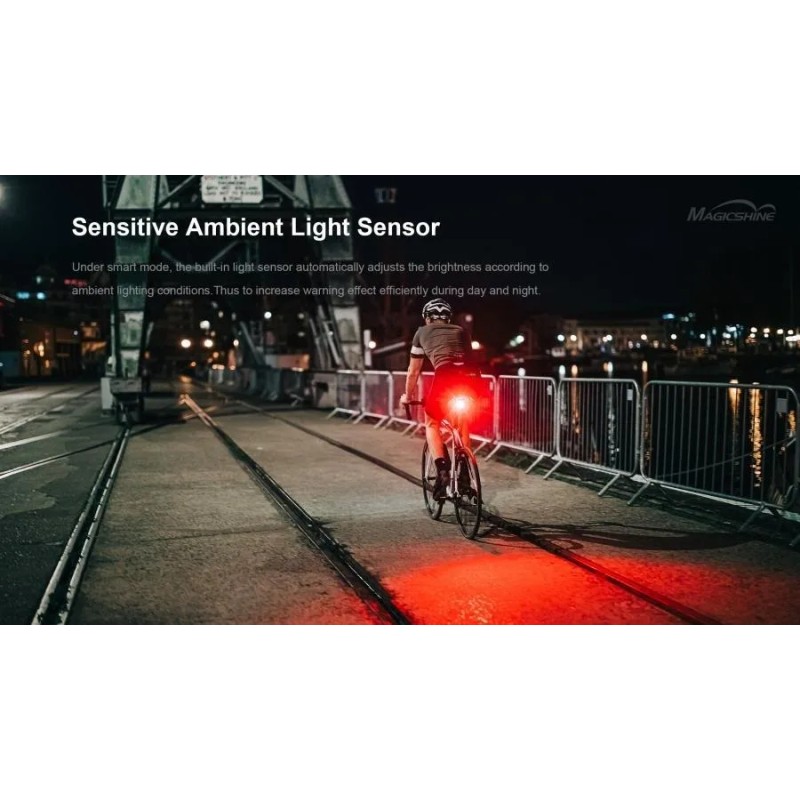 Luz trasera Bike Magicshine Smart Rn 120 lúmenes en la