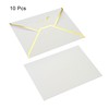 PATIKIL V Flap Envelopes, 10 Pack 7 x 5'' Luxury