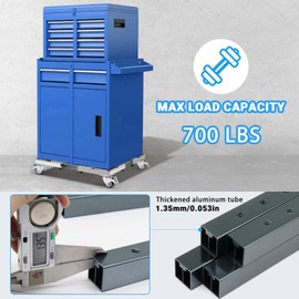 Nefish Upgraded Stainless Steel Appliance Dolly with Wheels 21-28 Inch Washing Machine Roller Heavy Duty 700 Lbs Furniture Cart with Wheel Flat Dollies for Washer and Dyer, Fridge, Cabinet, Boxes