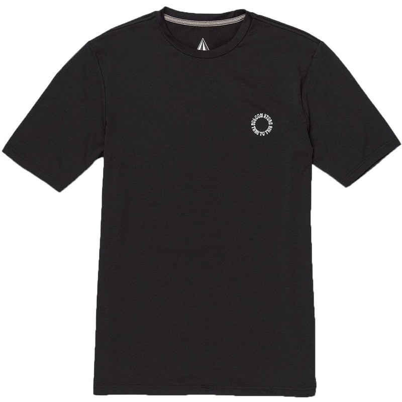 Volcom Men's Standard UPF 50+ Short Sleeve Loose Fit Rashguard,