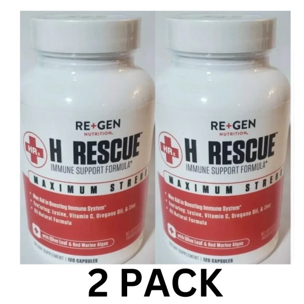 C&S Nutrition 2 Pack H RESCUE Immune Support Formula Vitamin