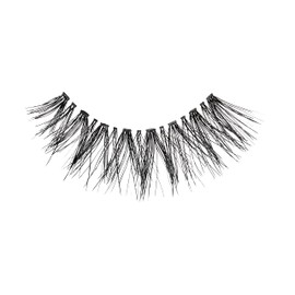 Kiss Lash Couture So Wispy Collection 1 Pair of Volumizing Fake Lashes, Style 02, with Tapered Ends and Aloe Infused Lash Glue