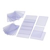 100pcs Regular Top Loaders Transparent Card Sleeves Collectible Card Top