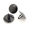 VVO Fasteners- Black Plastic Bonnet Insulation & Soundproofing Clips for