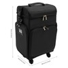 Fronimo Travel Cosmetic Organizer Makeup Train Case Professional All-Terrain Wheels