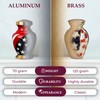 Trupoint Memorials Small Urns for Human Ashes Keepsake, Military and
