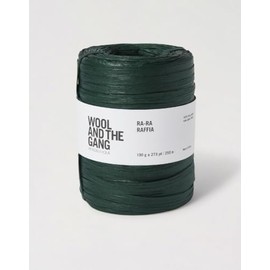 Wool and the Gang - Ra-Ra Raffia, Bottle Green, 100g