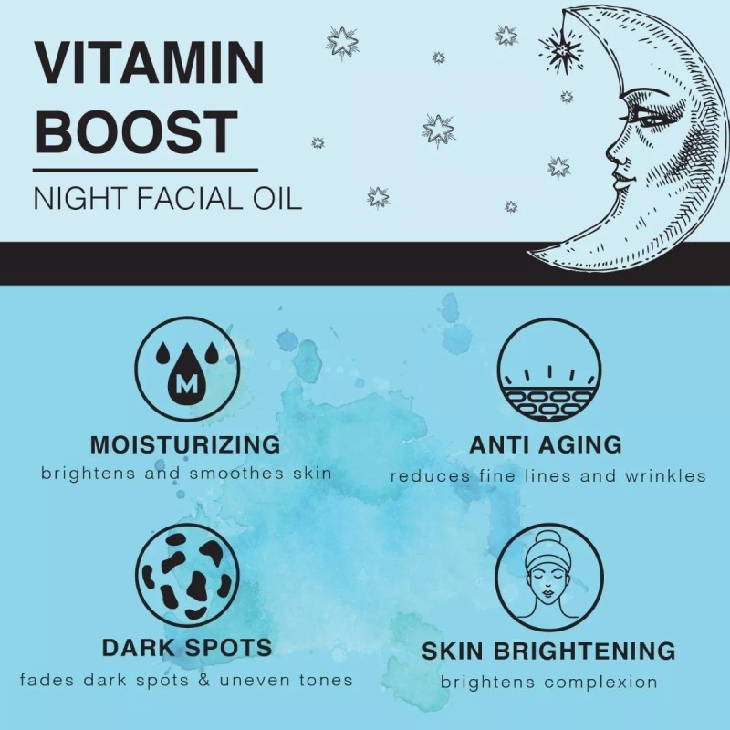 Provence Beauty Vitamina Boost Night Facial Serum Vitamina A C