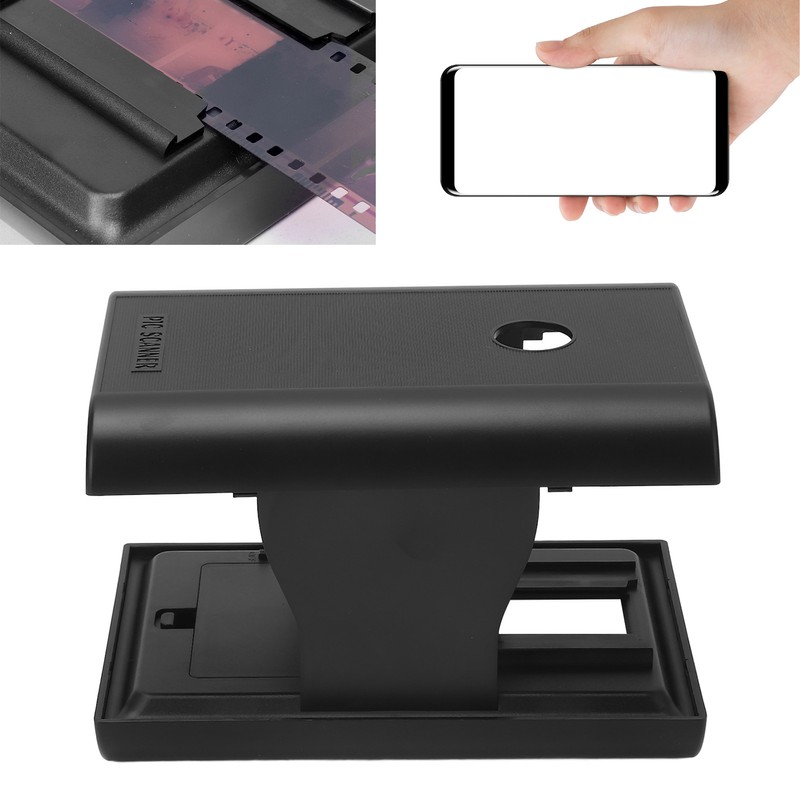 135mm 35mm Mobile Film Slide Scanner with LED Backlight Support