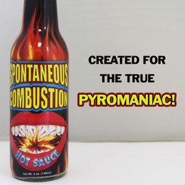 Spontaneous Combustion Hot Sauce (Pack of 12)