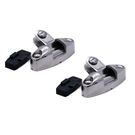 2pcs Bimini Universal Deck Hinge Pivot Mount Stainless Steel Marine Grade Boat Fitting