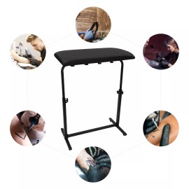 Tattoo Arm Leg Rest Bracket Super Big w/ Adjustable Stand Pad Sponge Portable!