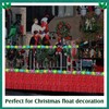 Crowye 8 Pcs LED Christmas Parade Float Decorations Set Foil