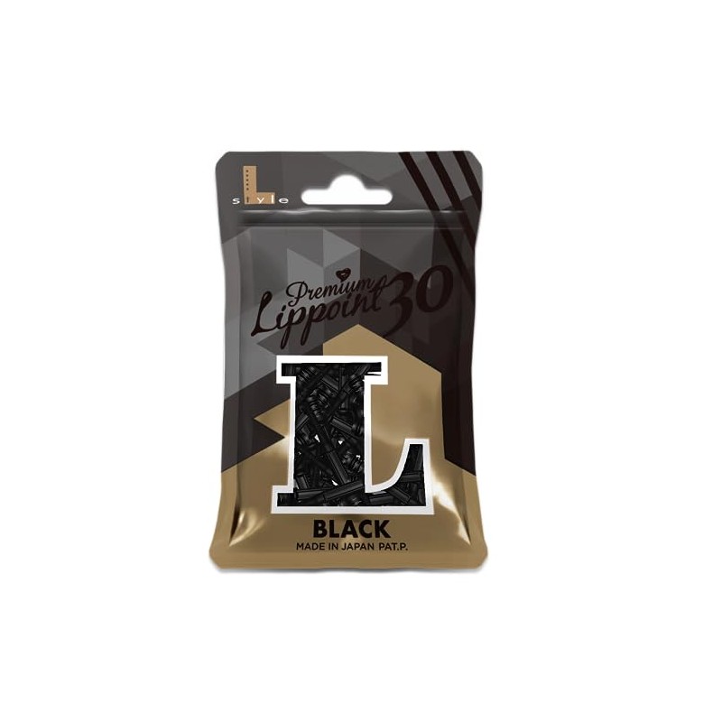 L-Style Premium Lippoint Long Pack of 30 Black
