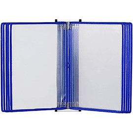 Carpeta de documentos, Carpeta,Carpeta de comparti Carpeta de pared con pantalla A4, A4 [8,26 pulgadas  11,69 pulgadas] 20 bolsillos (color rojo,...  