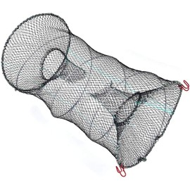 Tbest Red de Pesca con Diseño Plegable, 25-40 Cm