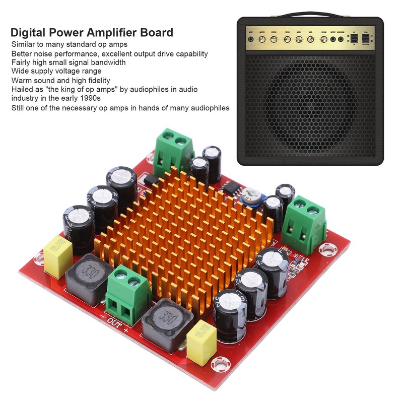 Digital Power Amplifier Board Mono Audio Amp Equipment TPA3116DA Chip