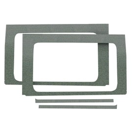 Design Engineering 050174 Boom Mat Grey Sound Deadening Side Window Trim Kit Compatible with 4-Door Jeep Wrangler JL (2018-up)
