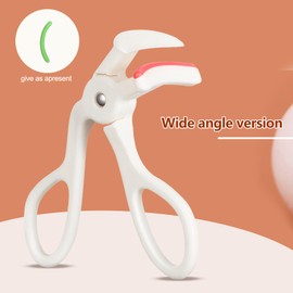 One-Clip Curling Eyelash Curler, Portable Wide Angle & Localized Eyelash Curling Tool, Long-Lasting & Easy-to-Use Eyelash Makeup Tool, Suitable for All Eye Shapes