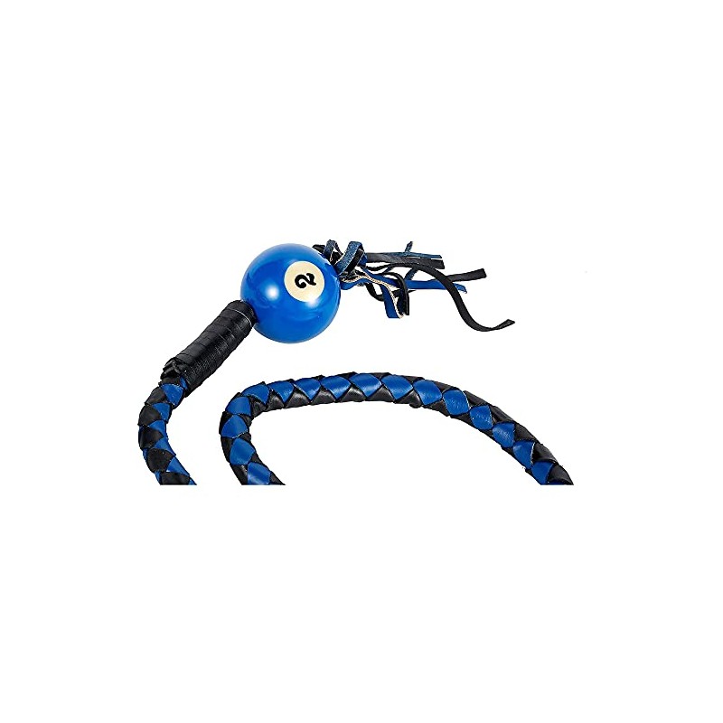 Dream Apparel 42" Leather Motorcycle Get Back Whip for Handlebar