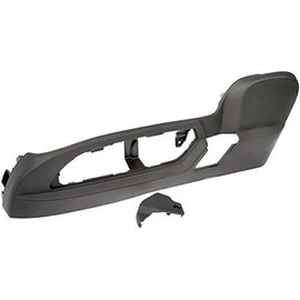 Front Left Driver Side Outer Seat Track Cover - Black - Compatible with 2009-2017 GMC Acadia, W0179-X938756