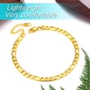 Women Anklet Chain 18K Gold Plated Anklet Men Ankle Chain