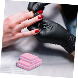 Beavorty 50pcs Fingernail Buffer Block Sponge for Easy Nail Shaping and Polishing Manicure Tools for Home Salon Use