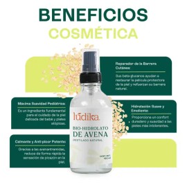 Hidrolato De Avena,tonico Facial Calmante, Anti-picor 120 Ml Todo Tipo De Piel Día/noche
