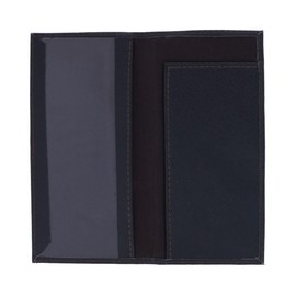 CTM Men's Alligator Print Roper Wallet and Checkbook Holder, Brown