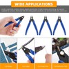 Rustark 6Pcs 5 Inch Micro Wire Flush Cutters, Precision Plastic