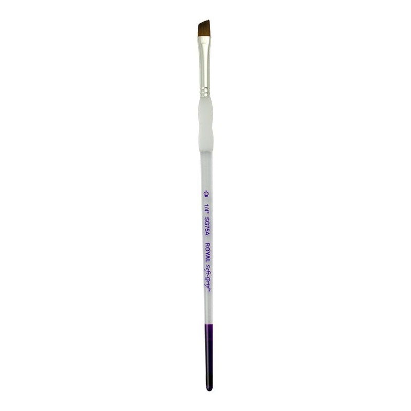 Royal & Langnickel Soft Grip Synthetic Sable Watercolour Paint Brushes