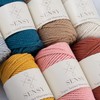 S SENSY 2 Skeins of Premium Macrame Cord 3mm 100%