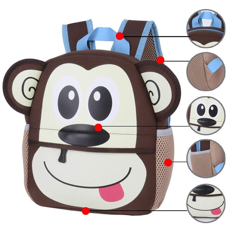 BAIGIO Children's Backpack Waterproof Nursery Bag Toddler Kids School Bag