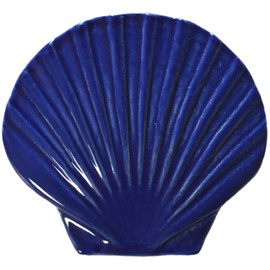 Mini Seashell Ceramic Swimming Pool Mosaic (5", Blue)