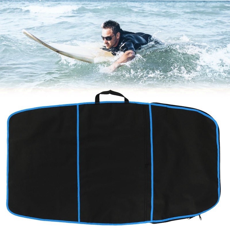 Durable Surfboard Bodyboard Cover Polyester Carry Bag Surfing Accessory(blue stripe)