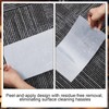 Janlaugh 50 Pcs Industrial Clear Label Protectors 10 x 6