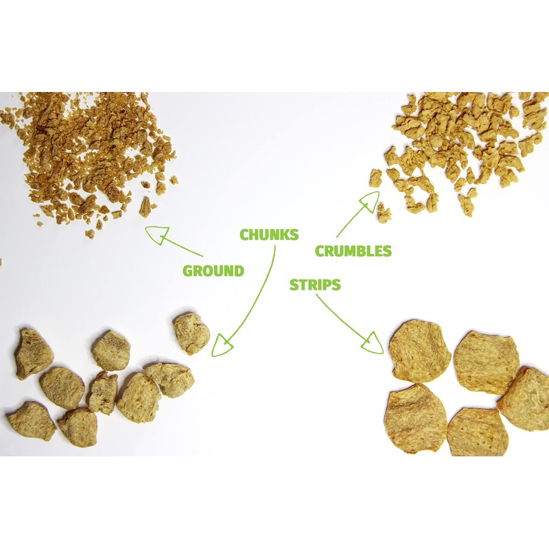 Plant Basics - Hearty Plant Protein - Unflavored Crumbles, 8