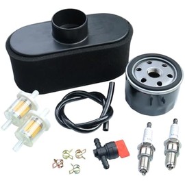 FR691V Lawn Mower Tune Up Kit Compatible with Kawasaki FR651V FR730V FS481V FS541V FS600V FS730V Engine,Replace 49065-0721 49065-7007 Oil Filter 11013-7047 Air Filter