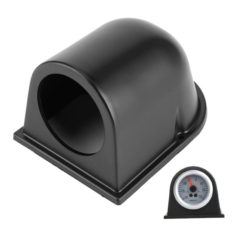 52mm 2in Single Hole Gauge Mount Holder Cup Universal Black