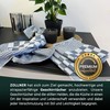 ZOLLNER 352 Tea Towels, 65 x 65 cm, 100% Cotton,