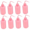 Garneck Botella Exprimible Material Abs para Limpieza de Pestañas Rosa