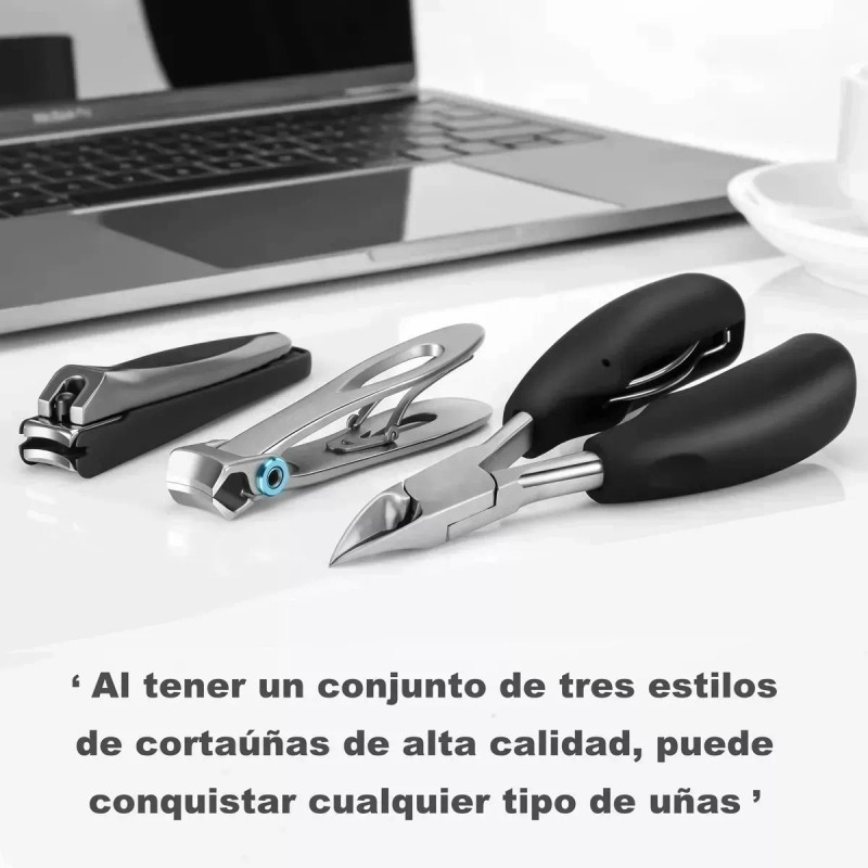 Bokoptyr Juego De Cortaúñas Grande Kits Para Uñas De Manos