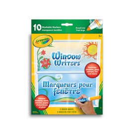 Crayola : 10 Washable Markers Window (Bilingual)