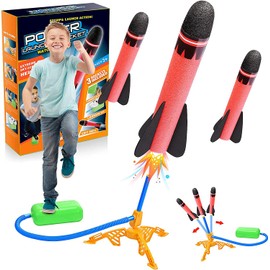 Outdoor Toy from 3 4 5 6 7 8 Years Boy, Rocket Gifts Games for Children Girls 3-9 Years for Outdoor Garden Games Rocket Toy
