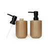 SEICASAYA Ceramic Soap Dispenser Set of 2, 12 oz Each,