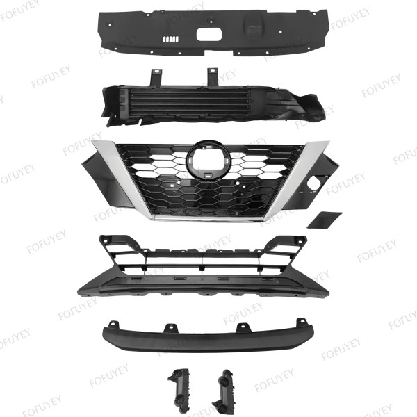 FOFUYEY 8PC For Sentra 2020-2022 Radiator Support Cover Upper Lower