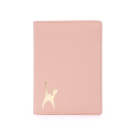 Catwalk Collection Handbags - Women's Leather Passport Holder Small - Passport Organiser Case for Travel - RFID Protection - with Gift Box - Skye, pink rfid, Traditional