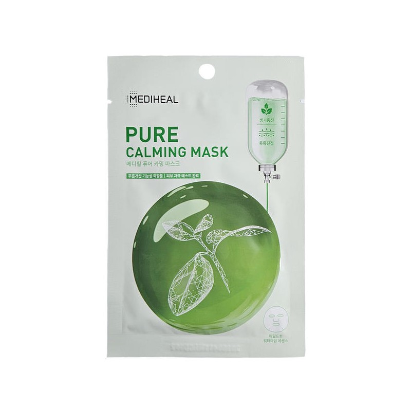 Mediheal 메디힐 퓨어 카밍 마스크팩 10매 메디힐 데일리마스크팩 Mediheal Pure