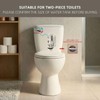 GDHeHKJi Dual Flush Toilet Tank Kit for 2-Inch Two-Piece Toilets,