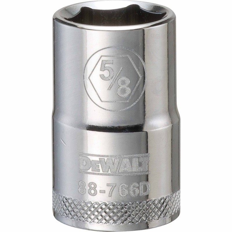 DEWALT DWMT88766OSP 6 Point 1/2'' Drive Socket 5/8'' SAE